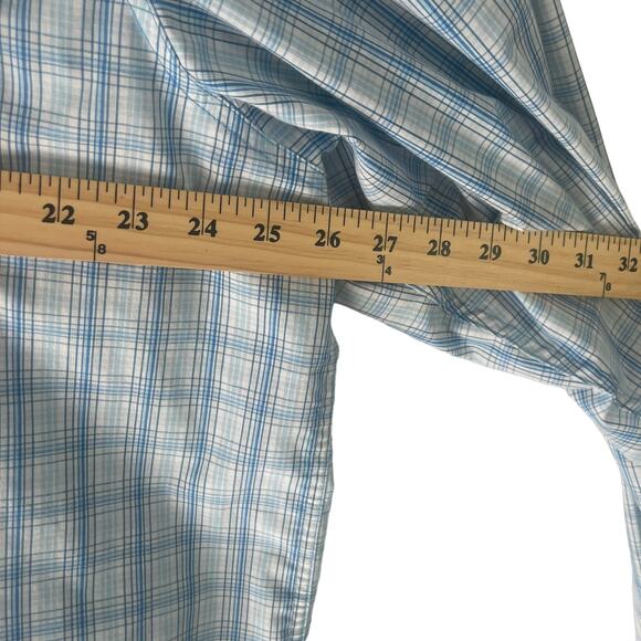 Red Head Brand Co. 2XL Tall Blue Fishing Outdoor Vented Button Up Shirt - Picture 10 of 11